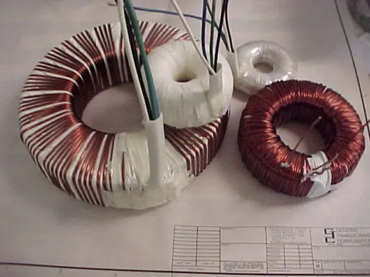 toroidal transformer winding