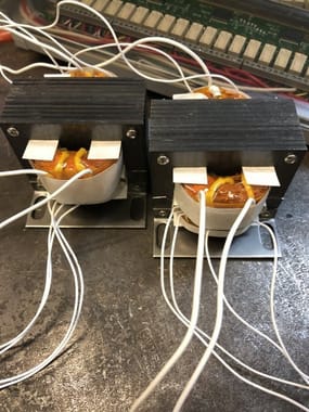 Small custom ferroresonant constant voltage transformers